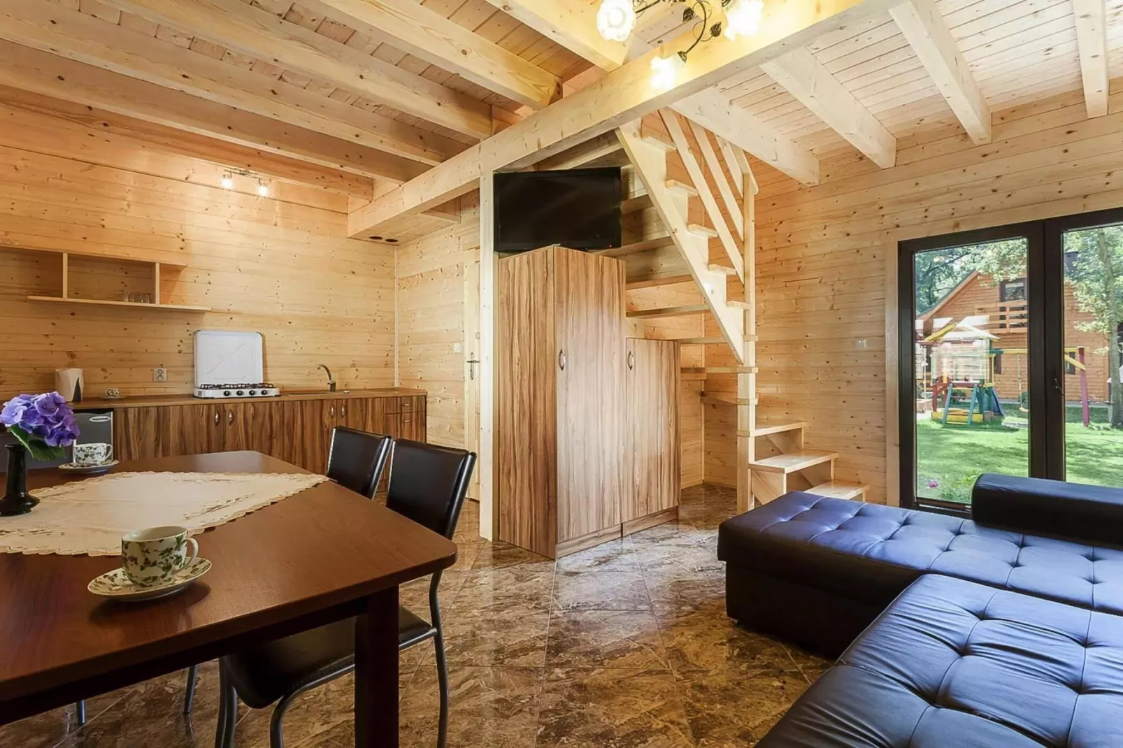 Holiday complex, Pobierowo-Ferienhaus 0-Living room