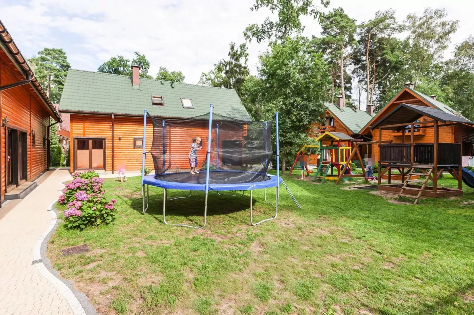 Holiday complex, Pobierowo-Ferienhaus 0-Gardens summer