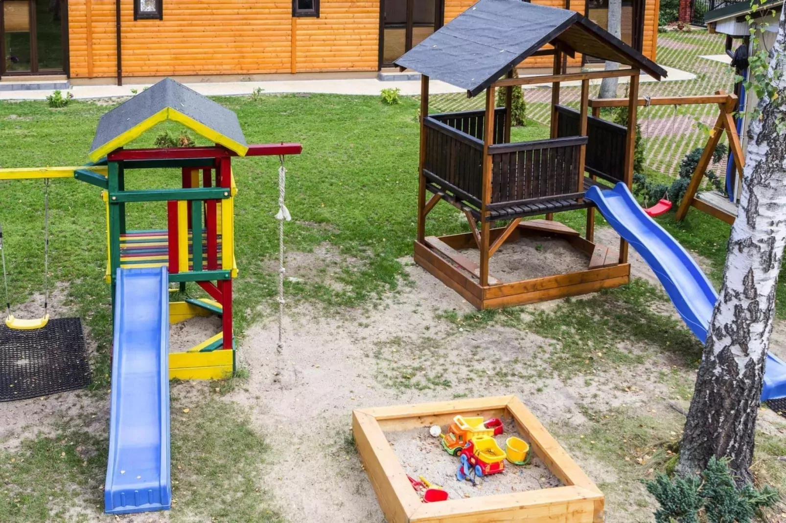Holiday complex, Pobierowo-Ferienhaus 0-Gardens summer
