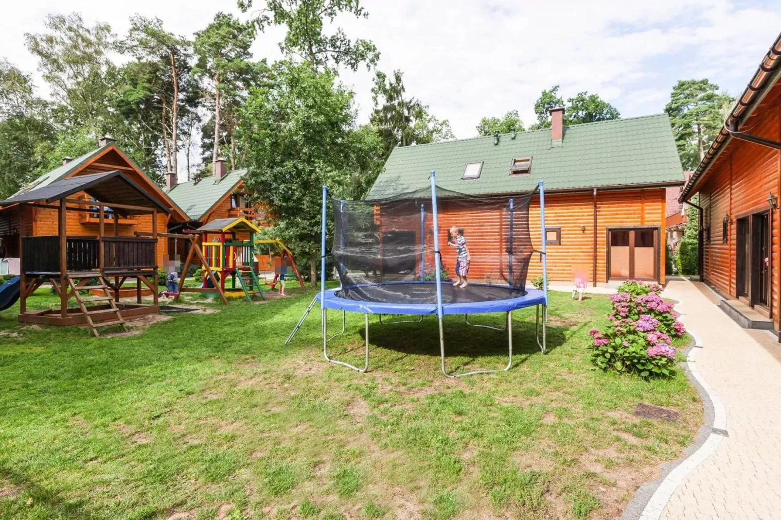 Holiday complex, Pobierowo-Ferienhaus 0-Gardens summer