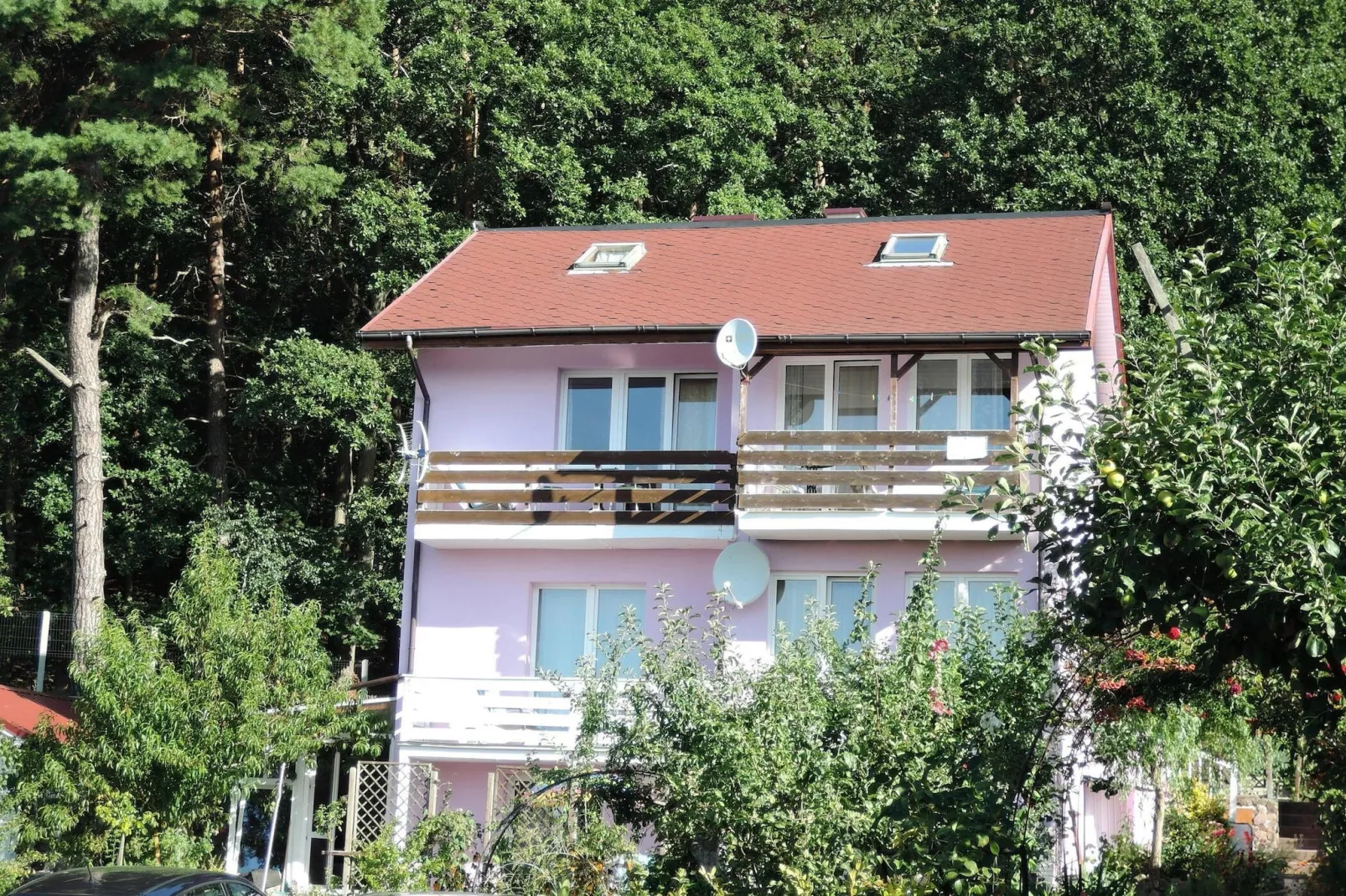 Semi-detached house in Wiselka-Extérieur été