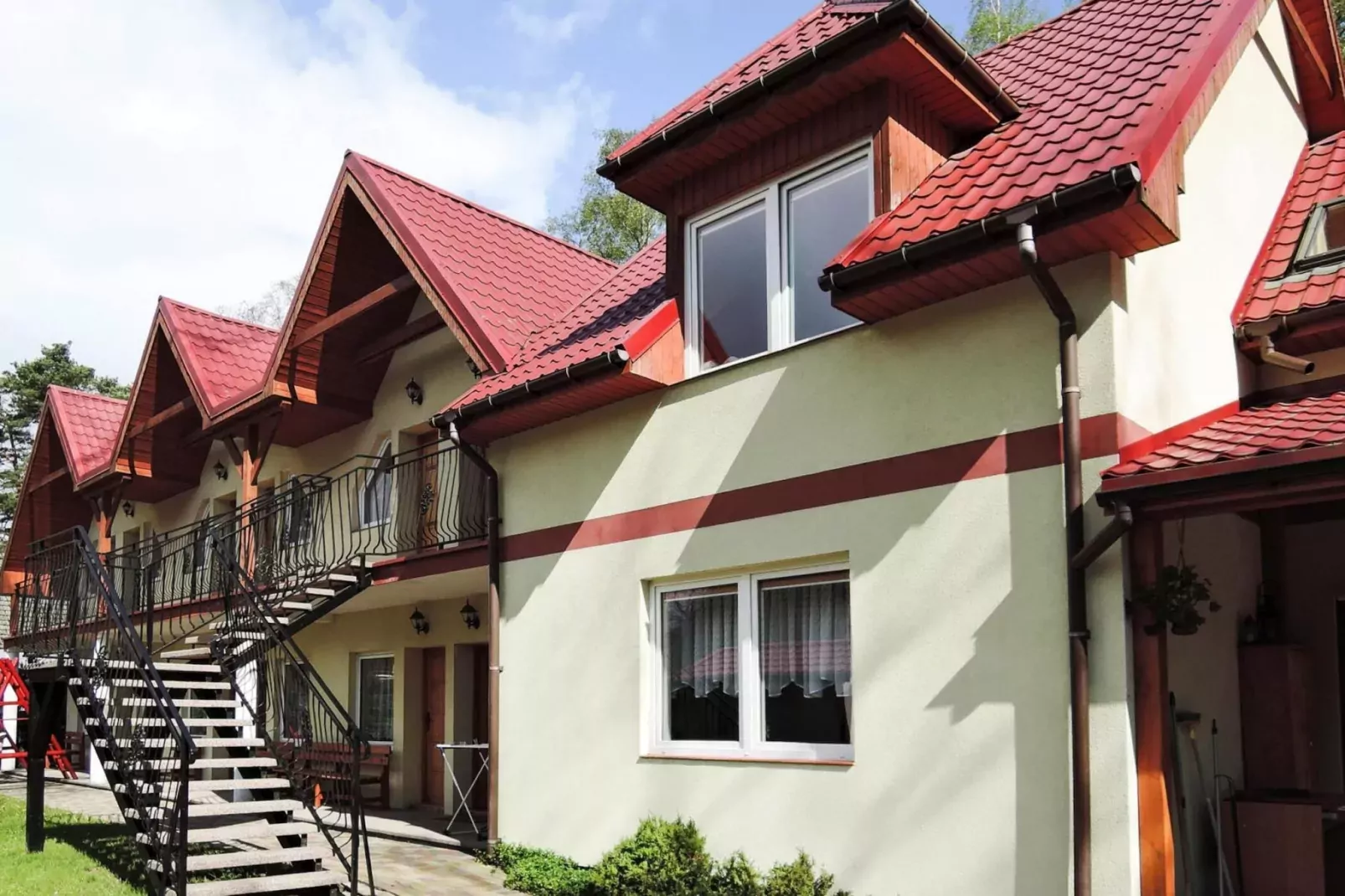 Lovely holiday home in Pobierowo for 20 persons-Exterior summer