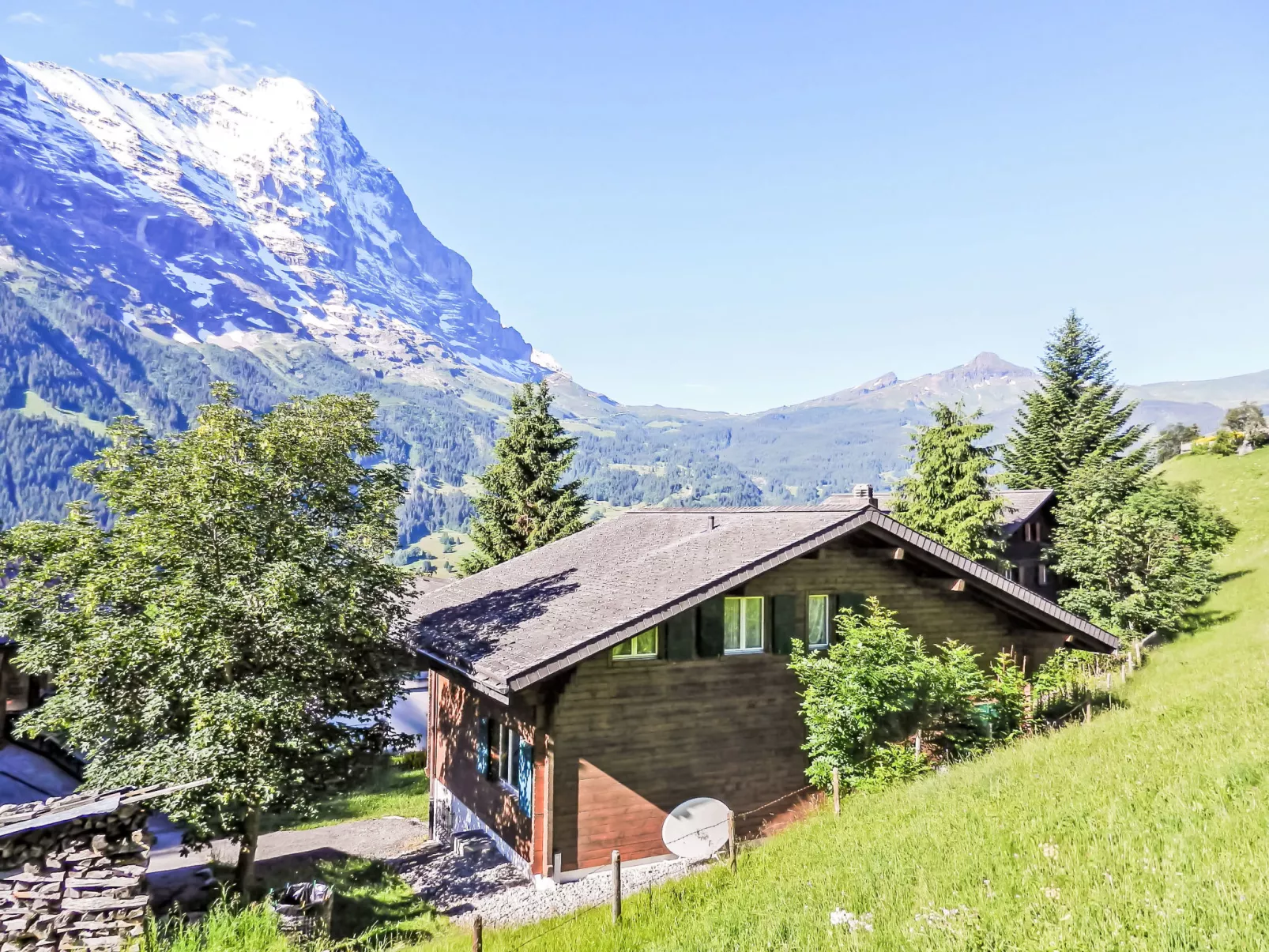 Chalet Bienli Oben-Outside