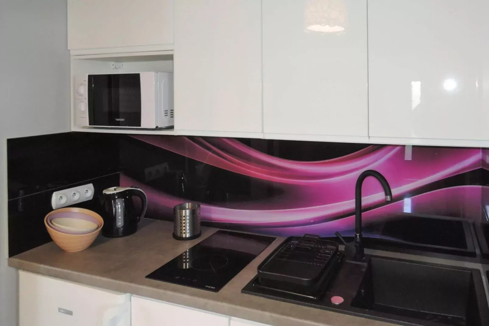 Holiday luxury apartment in Rewal-Kitchen