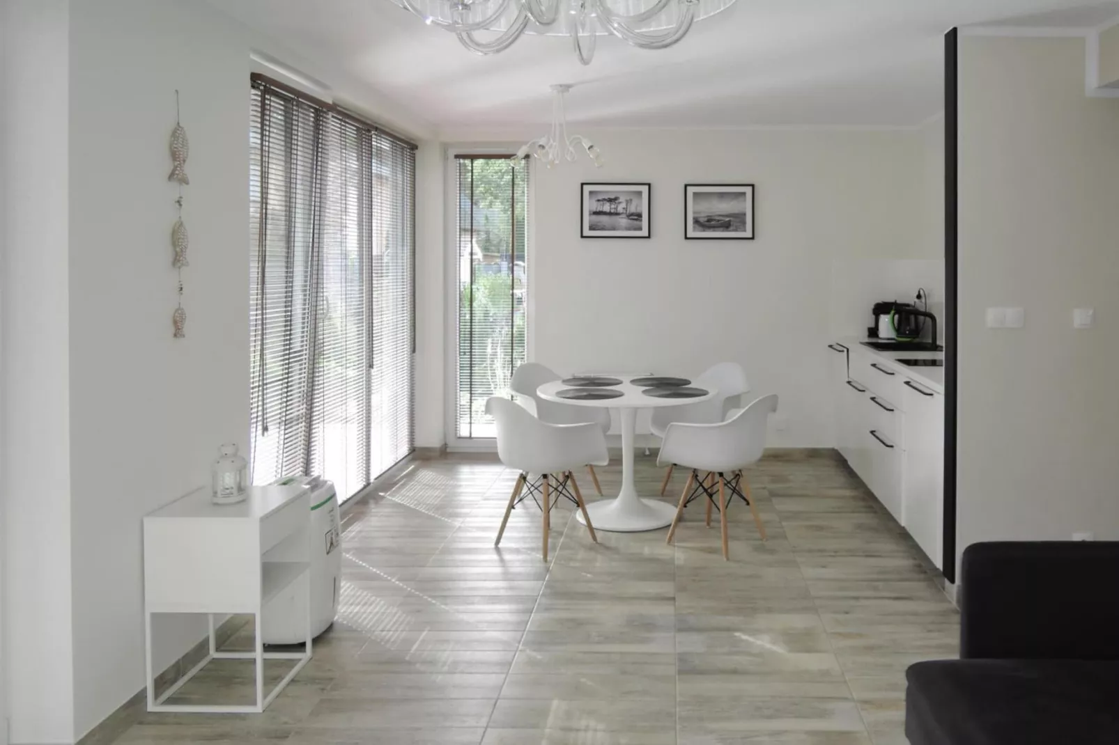 Luxury Appartment in Lukecin 60qm-Dining room