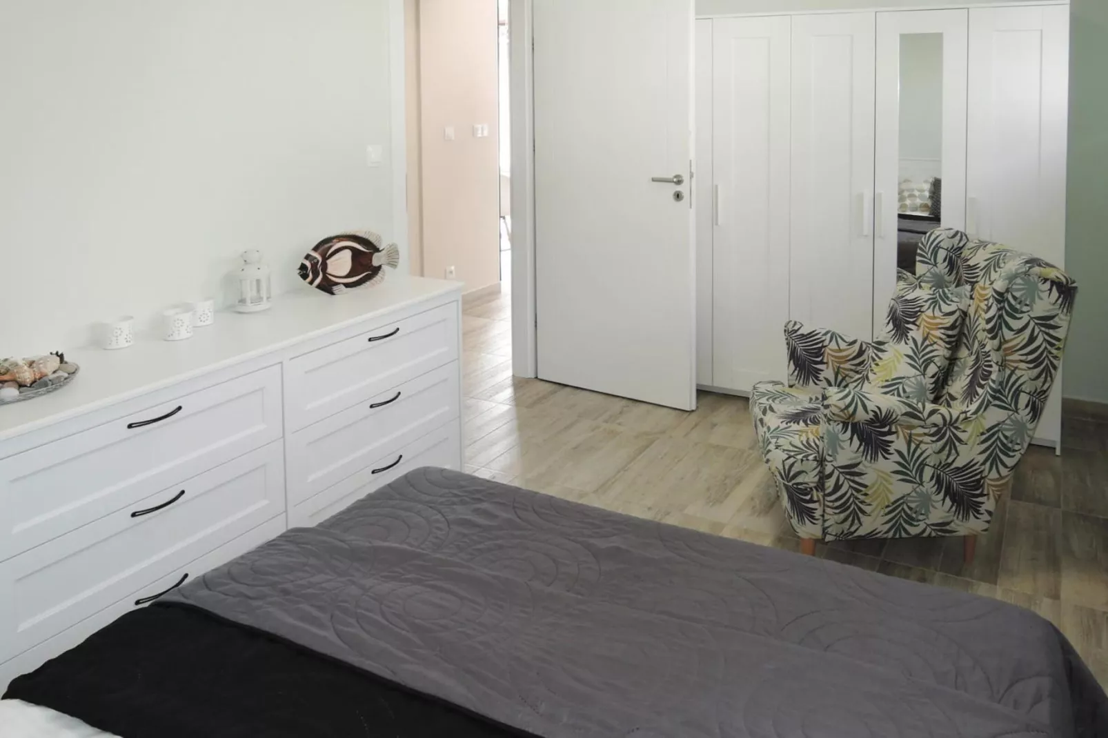 Luxury Appartment in Lukecin 60qm-Bedroom
