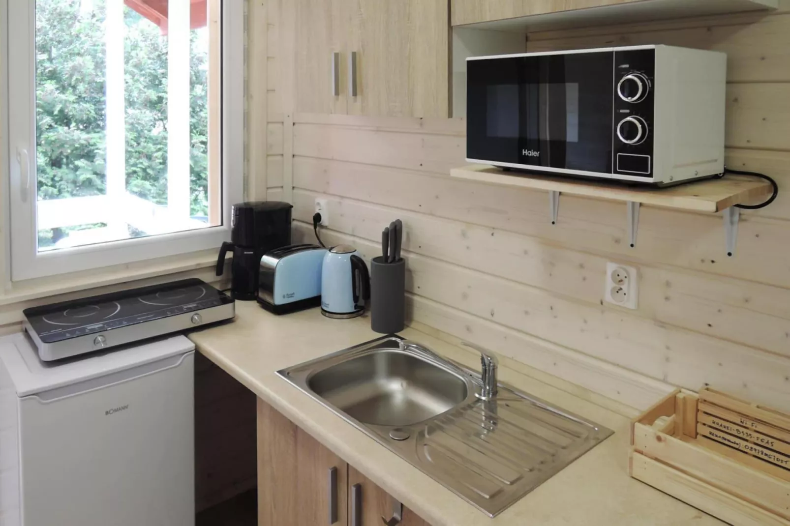 Bungalows in Wartowo by Kolczewo-Kitchen