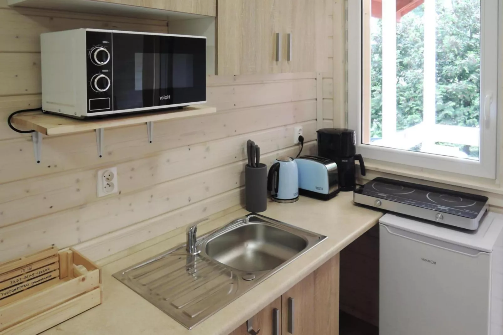 Bungalows in Wartowo by Kolczewo-Kitchen