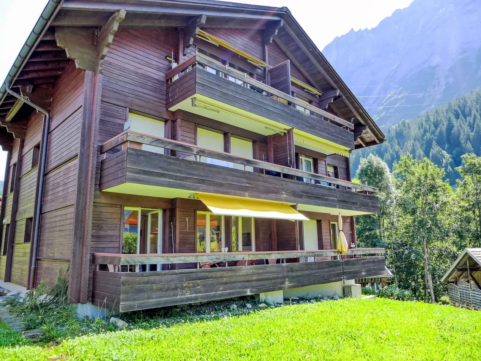 Chalet Mettli-Draußen
