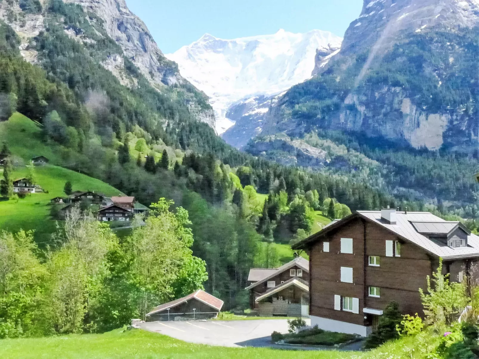 Chalet Mettli-Draußen