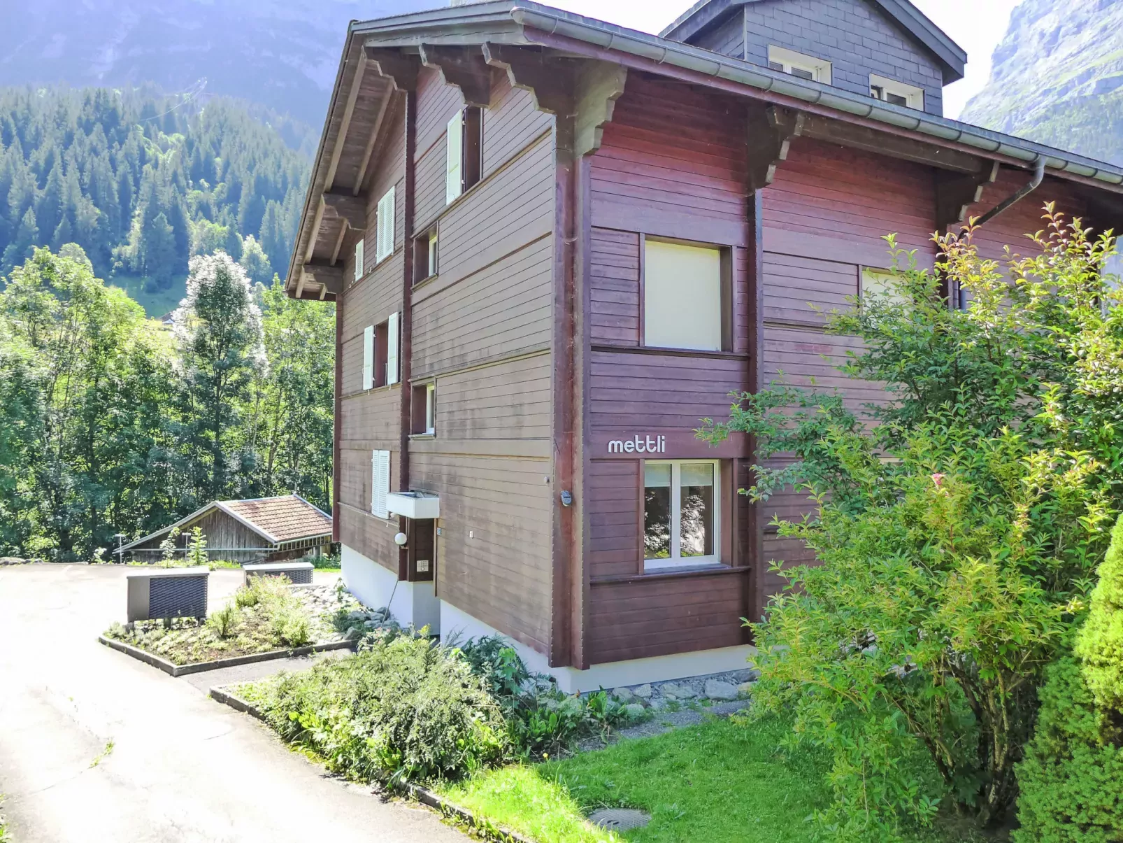 Chalet Mettli-Draußen