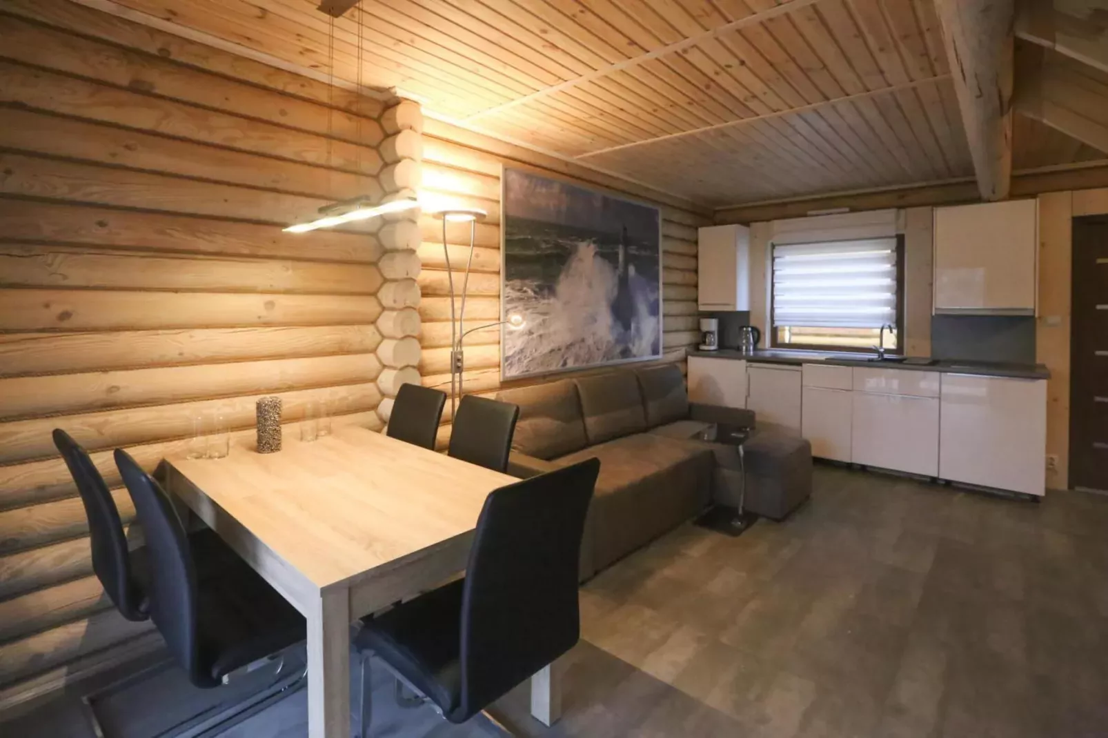 Holiday complex with holiday homes Rewal-Dining room