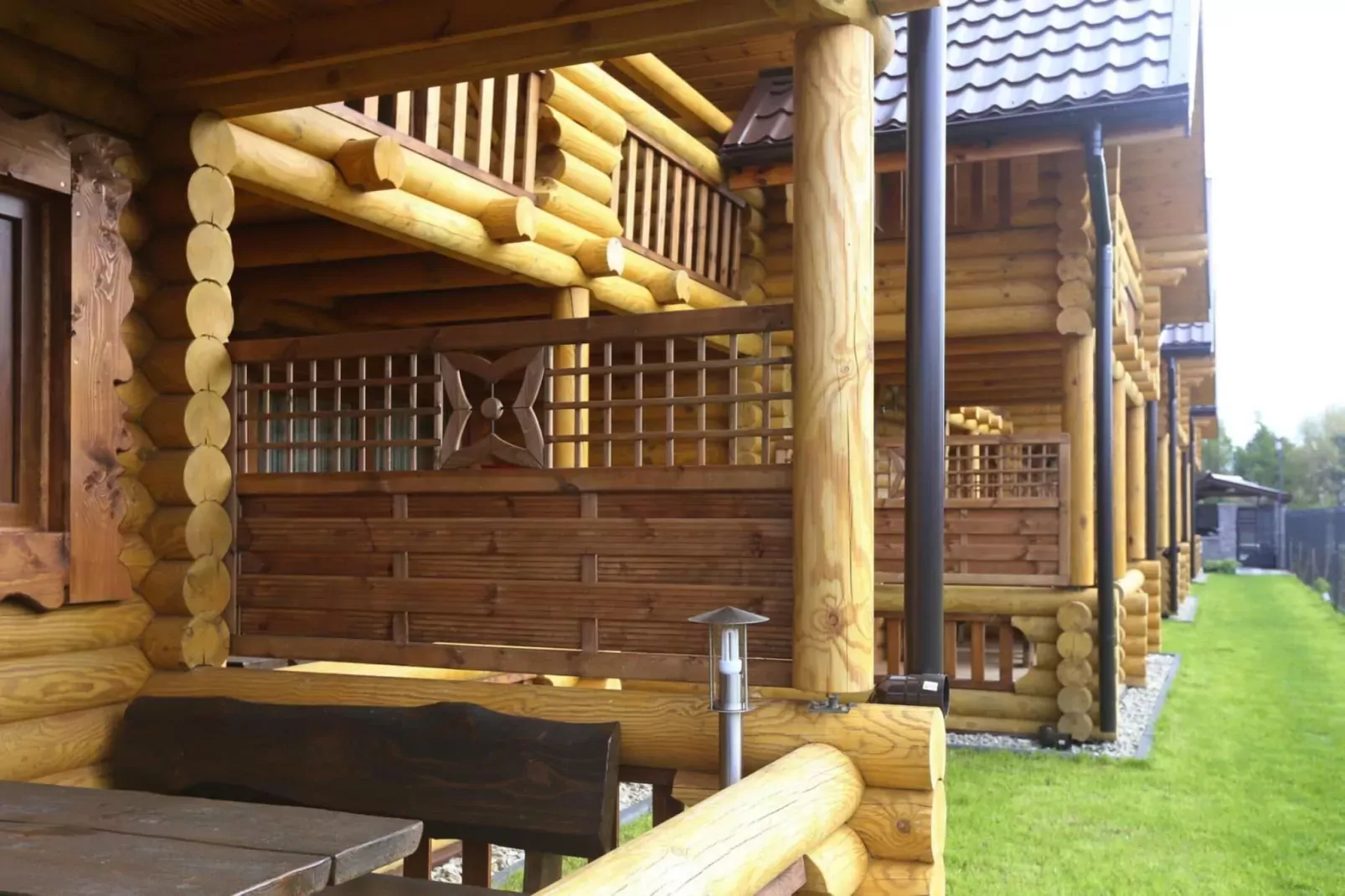 Holiday complex with holiday homes Rewal-Terrace balcony