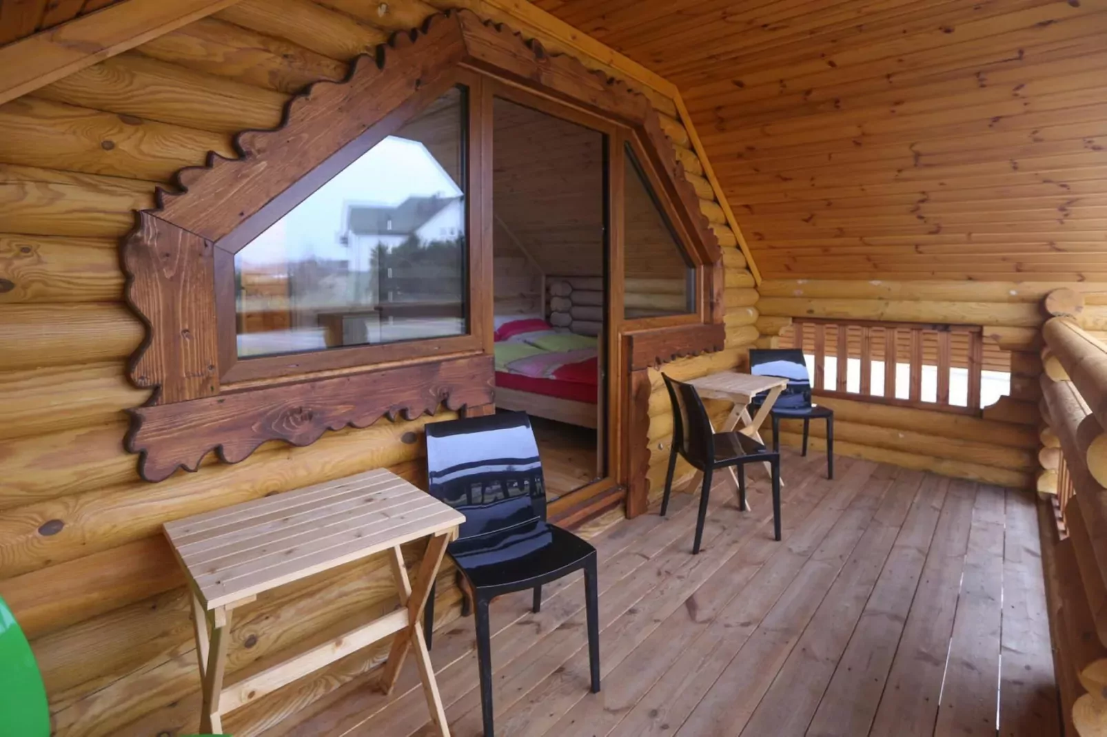 Holiday complex with holiday homes Rewal-Terrace balcony