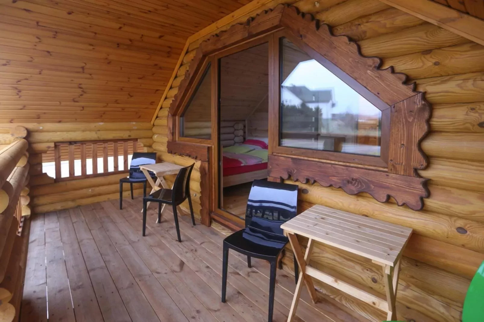 Holiday complex with holiday homes Rewal-Terrace balcony