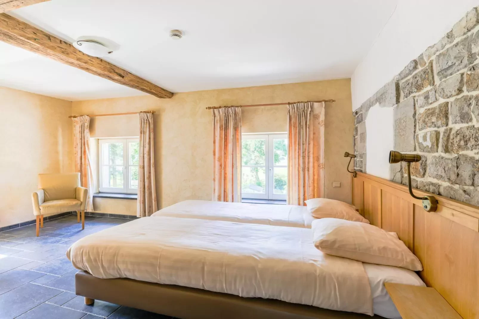 Appartement voor zes Domaine Château Dieupart-Chambre