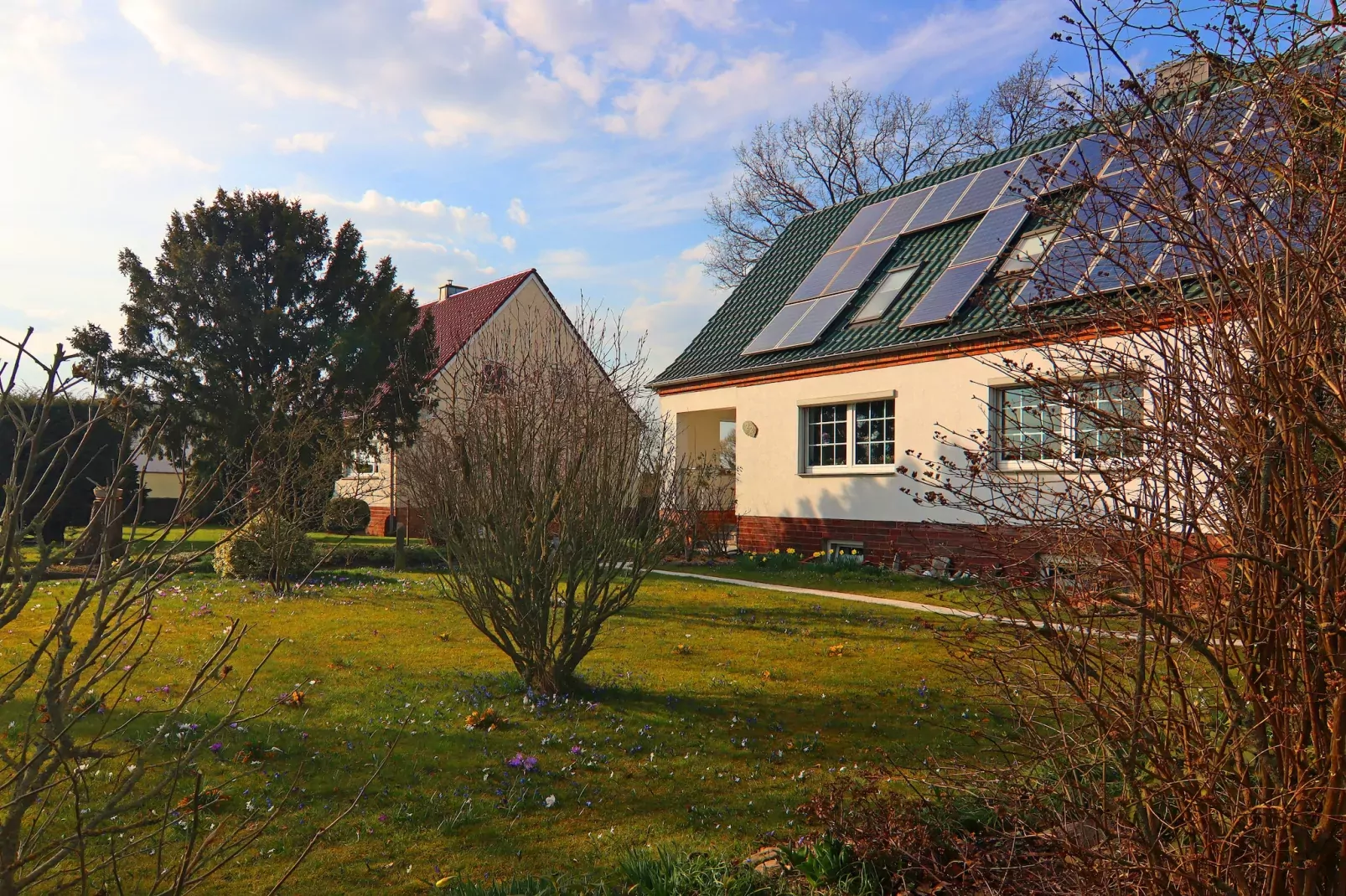 Ferienwohnung in Mallentin-Exterior winter