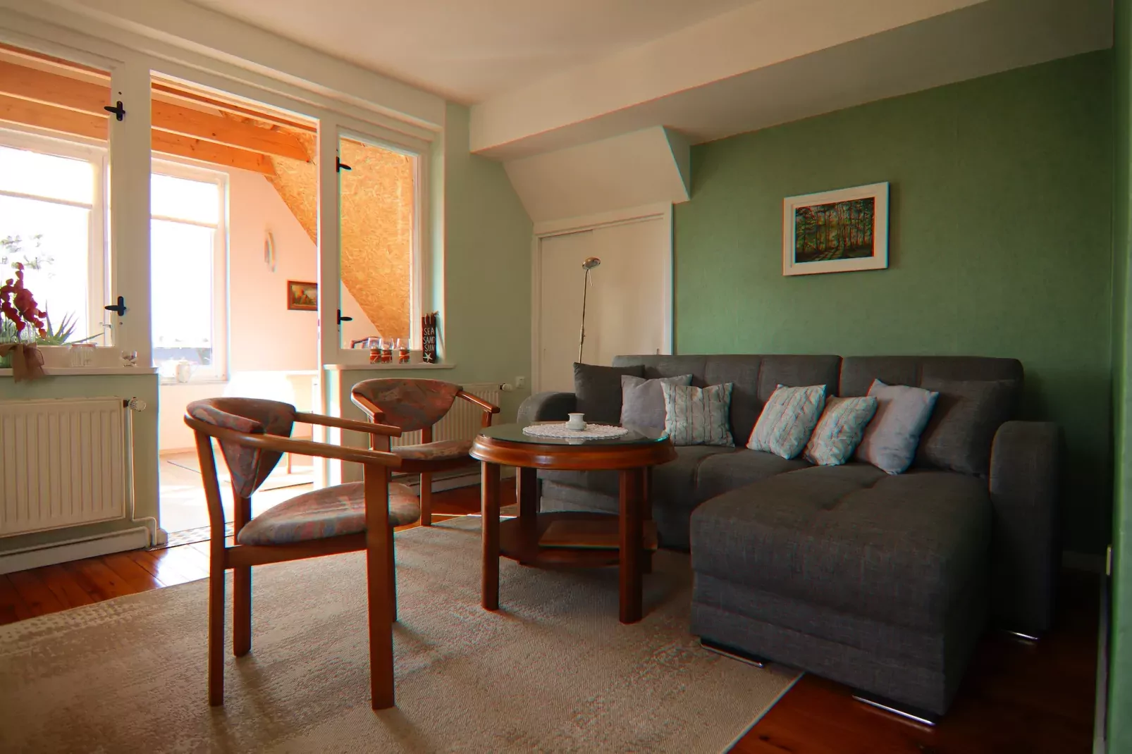 Ferienwohnung in Mallentin-Living room