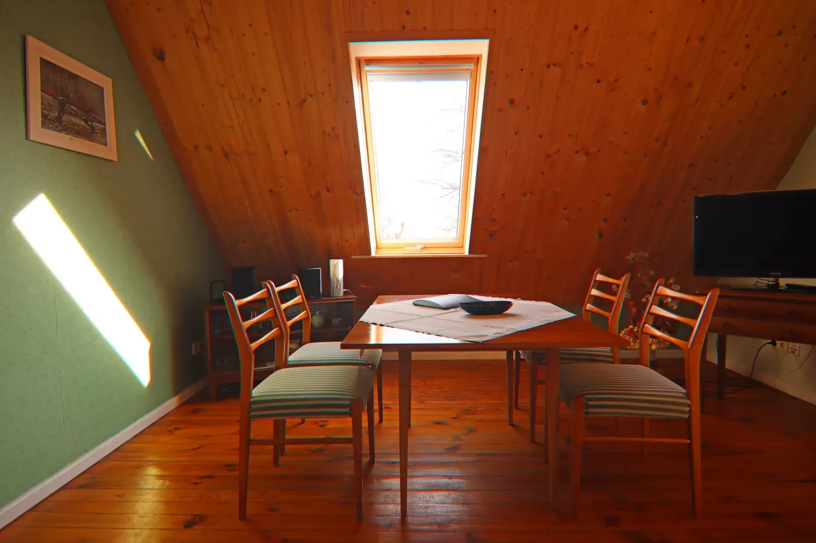 Ferienwohnung in Mallentin-Dining room