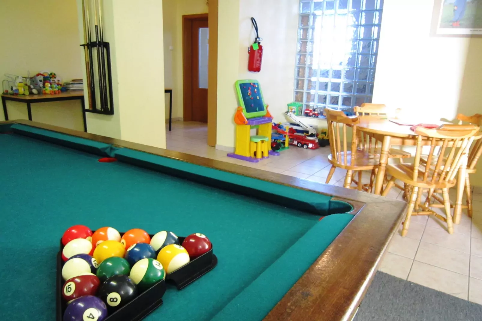 Les Pâturages 3-Recreation room