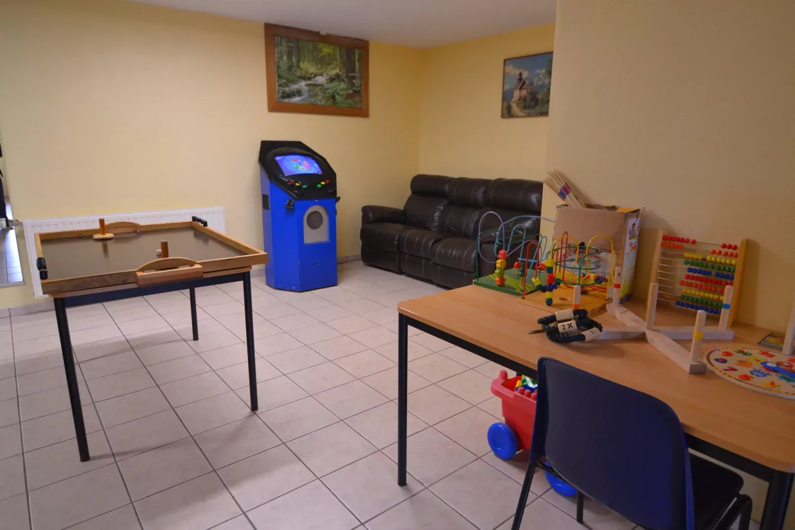 Les Pâturages 3-Recreation room
