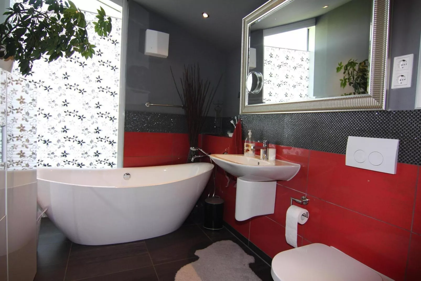 Appartementhaus Calmsailing Börgerende-Appartement 23 Meerblick 2 OG-Bathroom