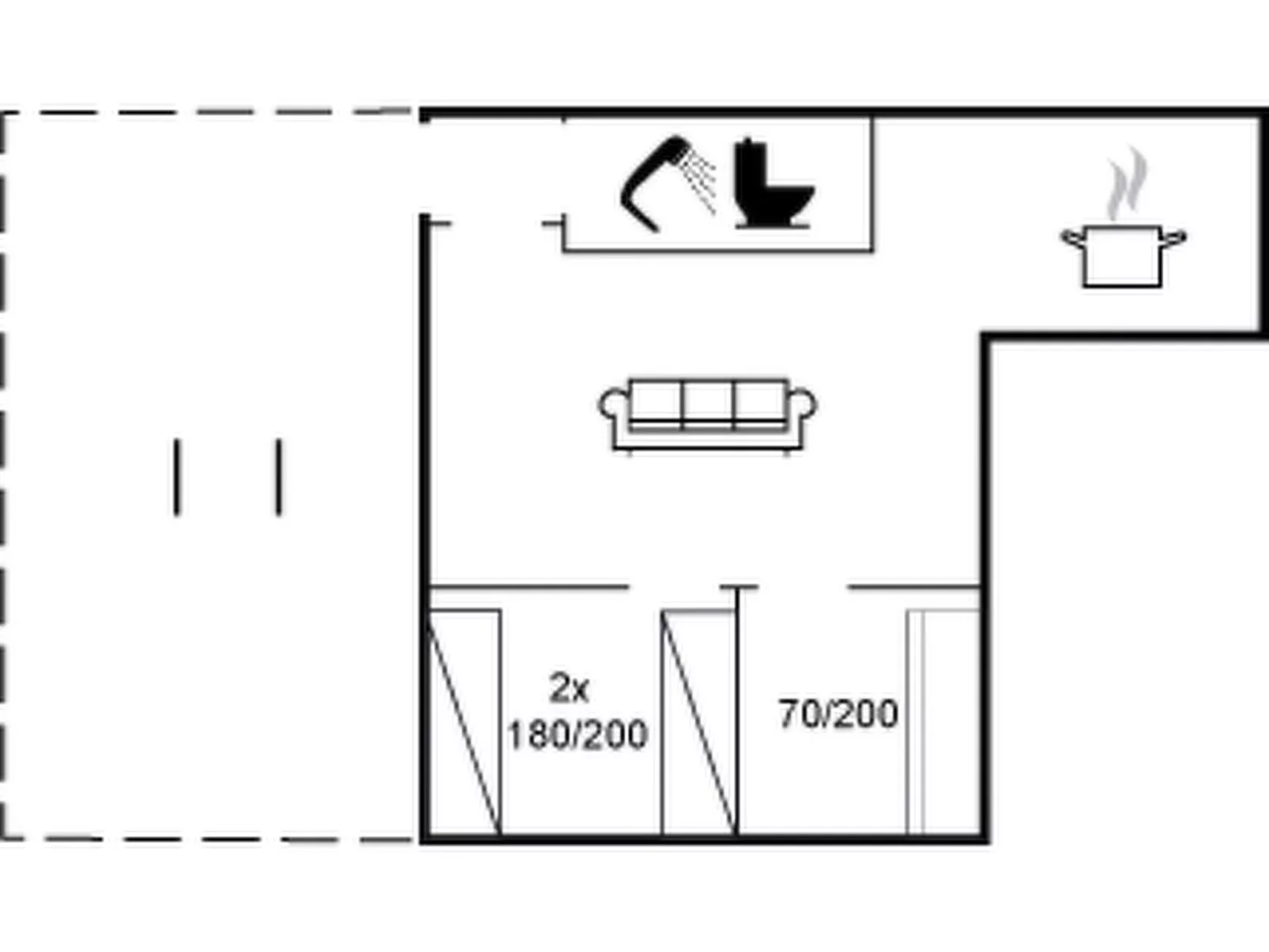 "Effy" - 300m from the sea-Inside