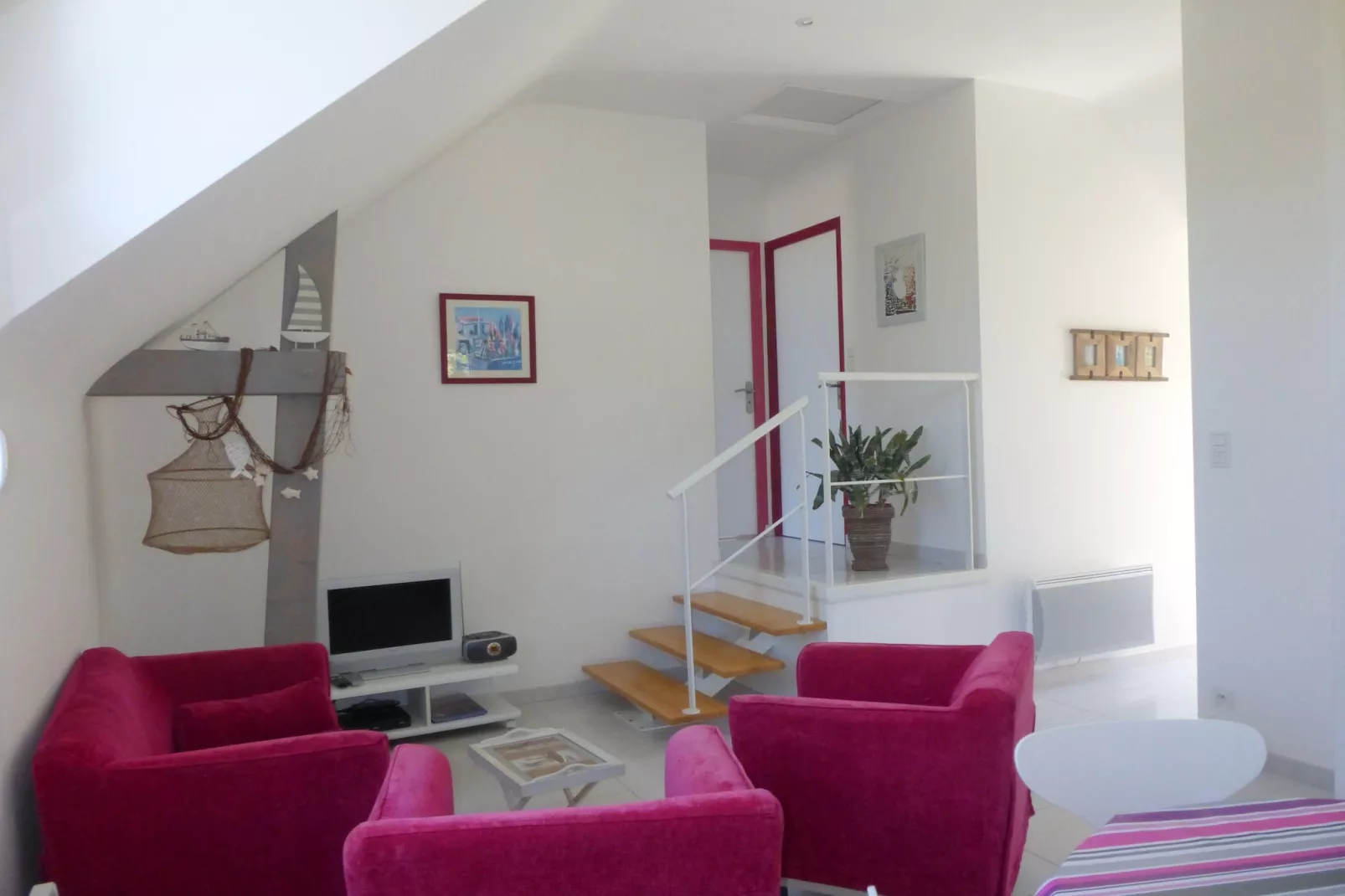 Holiday flat, Erquy-gîte "Les Moussettes"-Living room