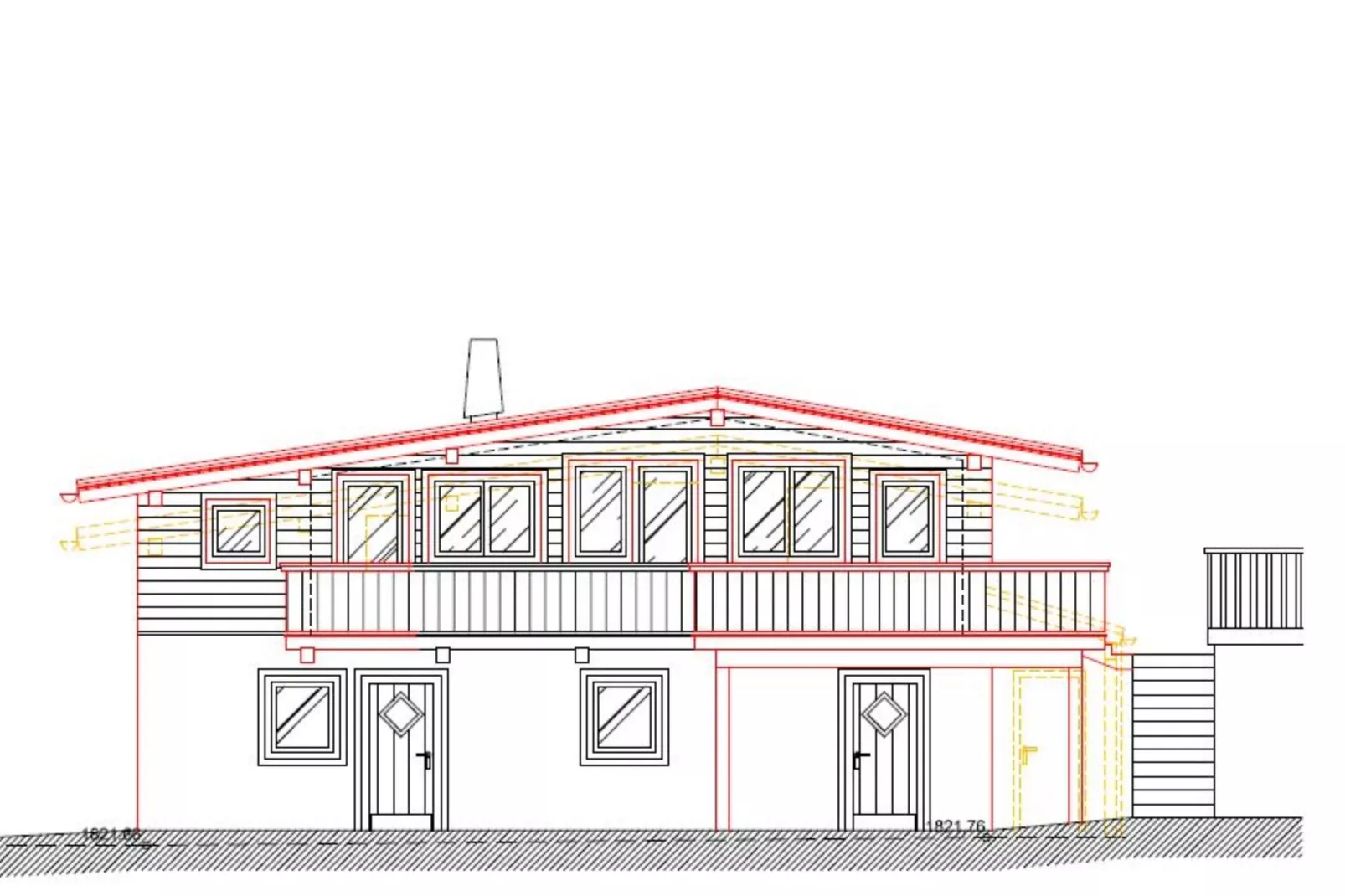 Ferienhaus Hirschbichlalm 8 Personen-Floor plan