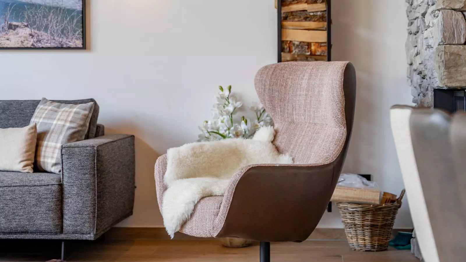 Grebenzen Lodge 44-Living room