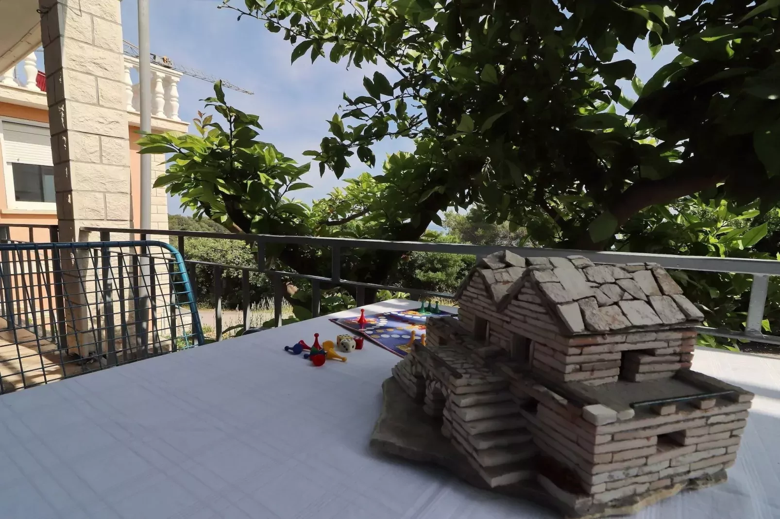 Apartments Villa Marijana - Standard One Bedroom Apartment with Terrace and Garden View (Marijana 4)-Terrassenbalkon