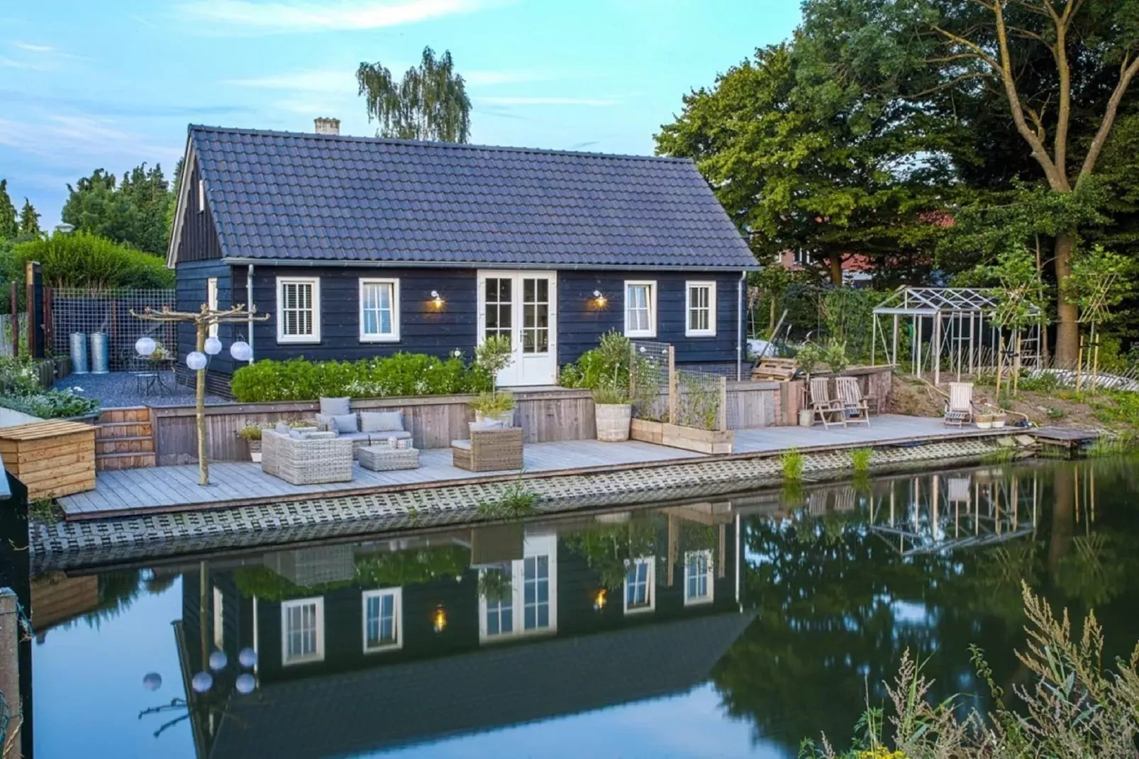Vakantiehuis De Vlonder-Exterior summer
