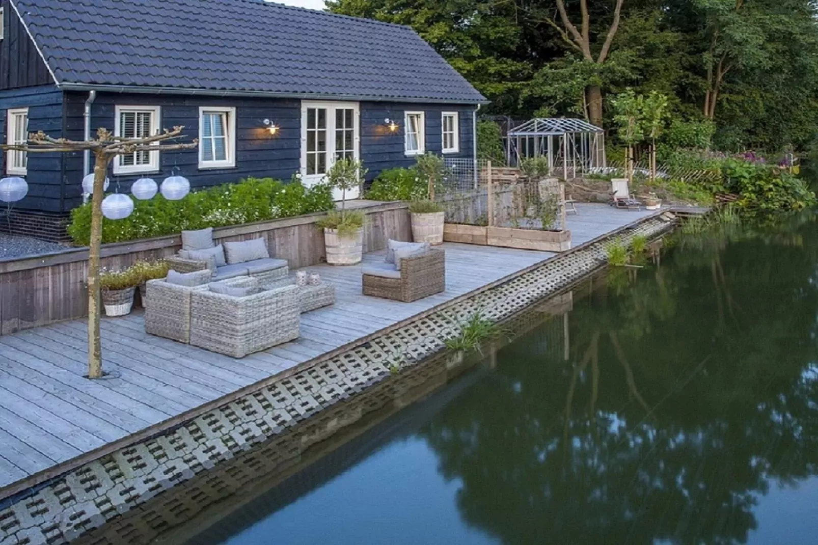 Vakantiehuis De Vlonder-Exterior summer