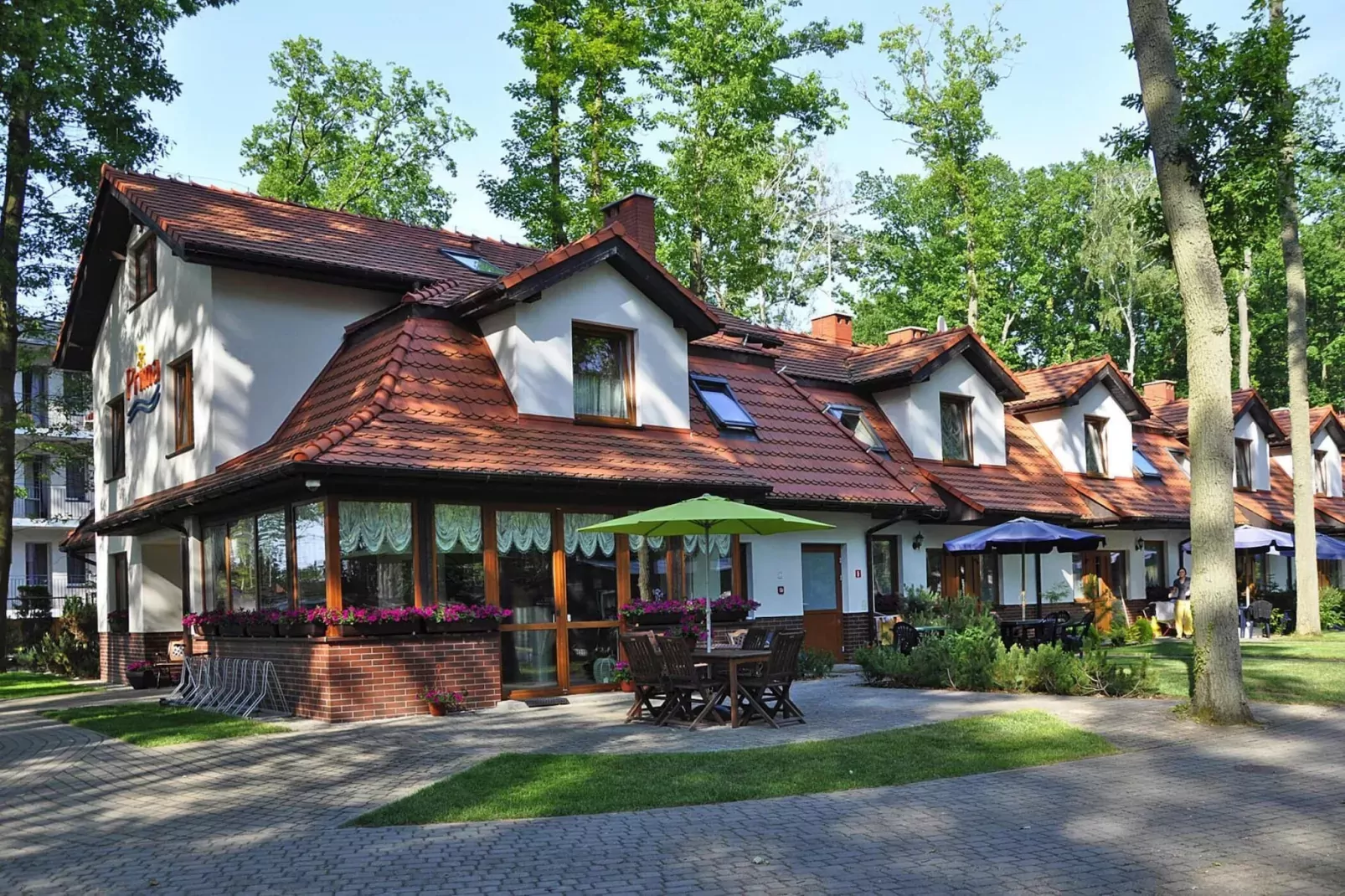 Apartamenty wakacyjne dla 3 osób Rewal-Exterior summer