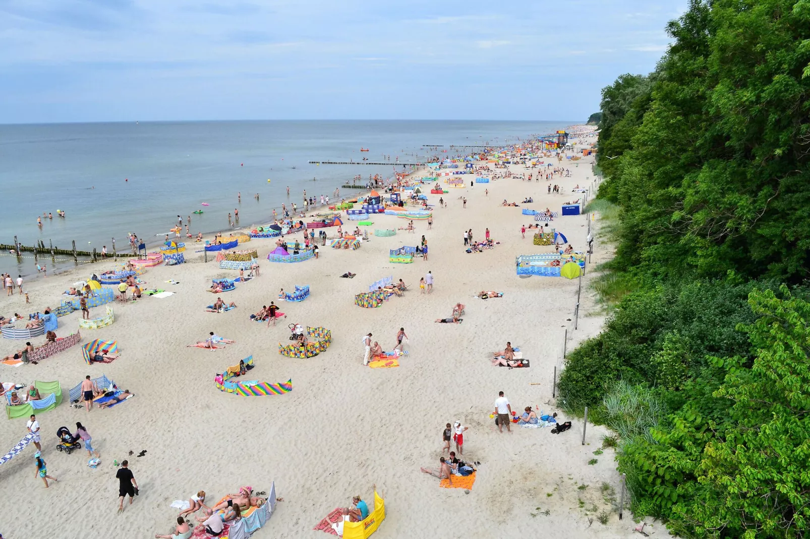 Apartamenty wakacyjne dla 3 osób Rewal-Areas summer 1km