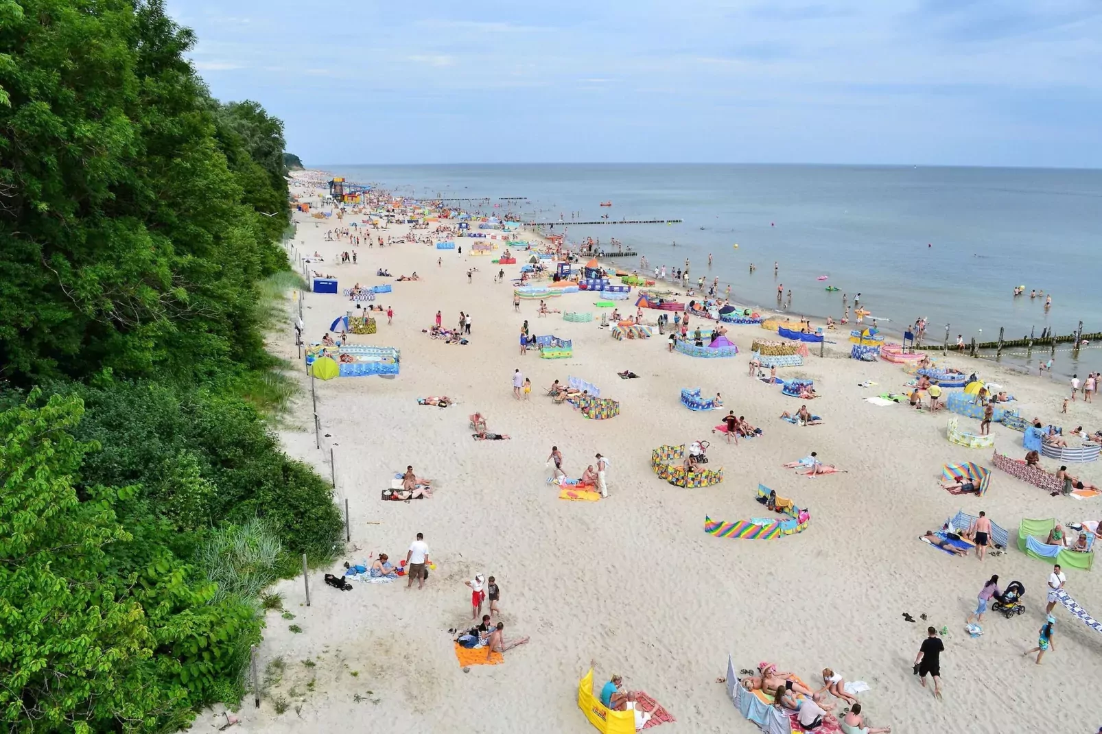 Apartamenty wakacyjne dla 3 osób Rewal-Areas summer 1km