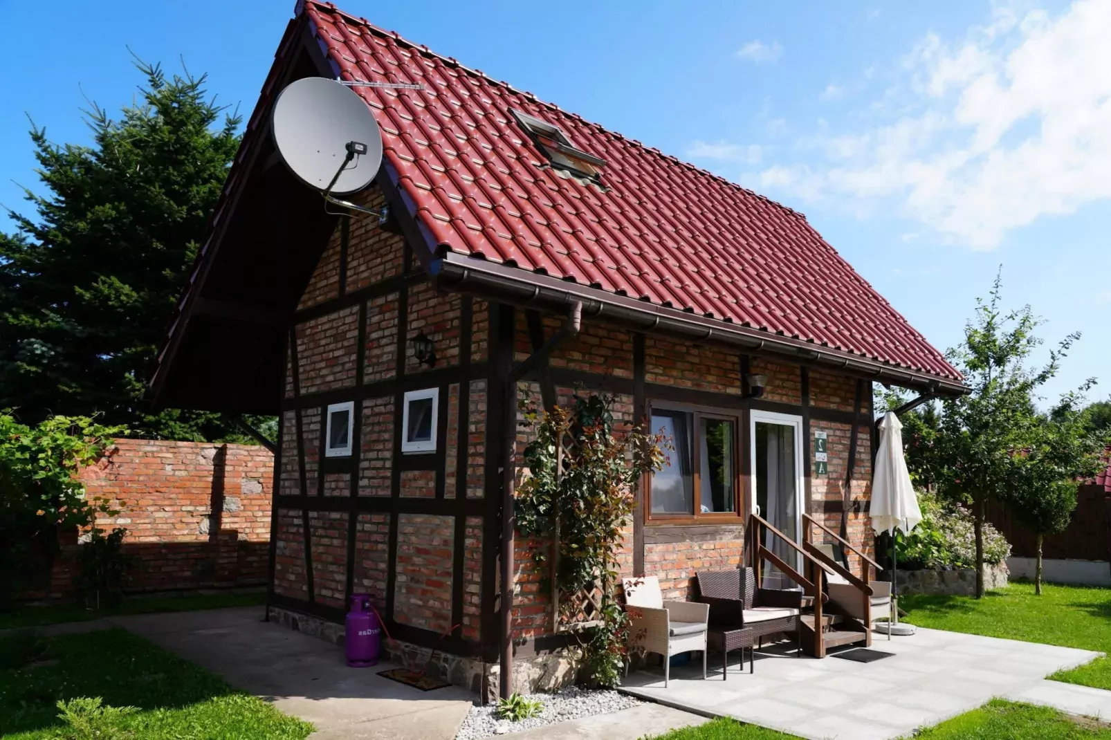 Holiday home Kolczewo 35 qm Nr 2-Exterior summer