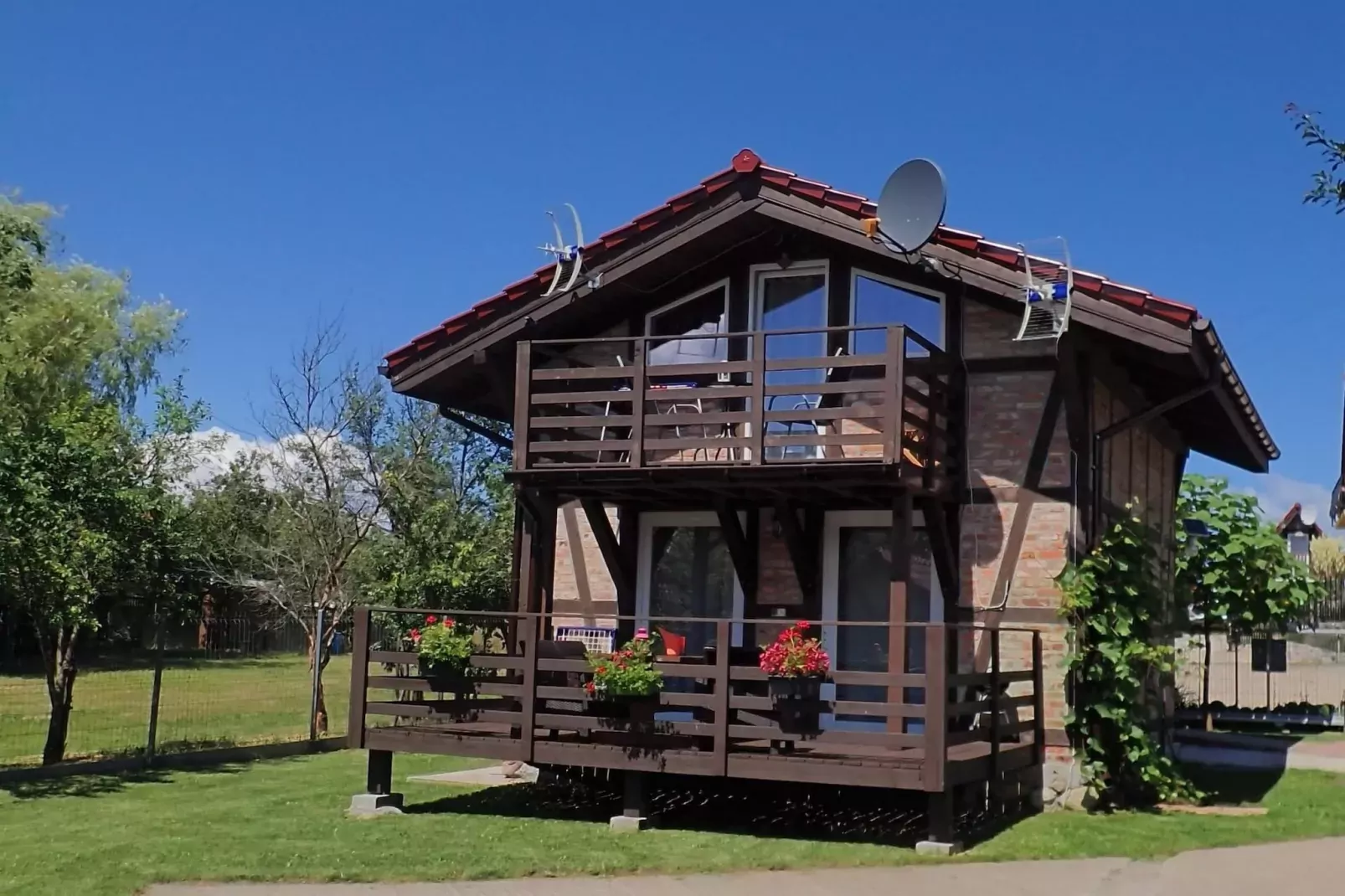 Holiday accomodations Kolczewo Nr 4 i 4a-Exterior summer