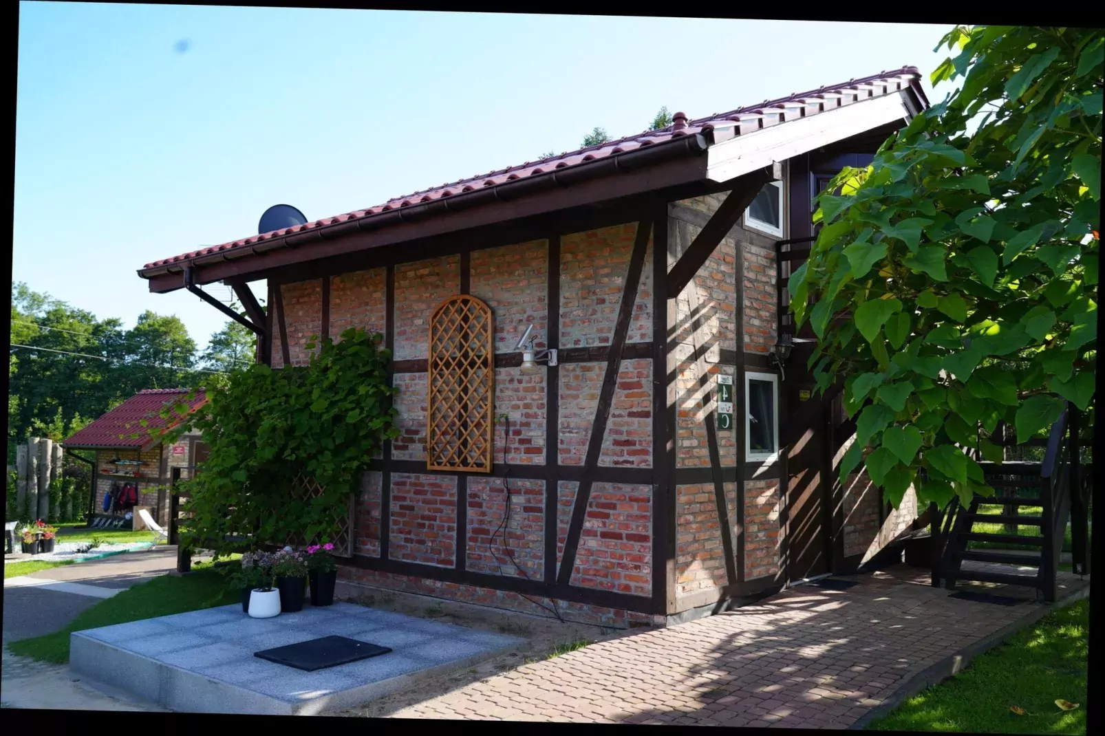 Holiday accomodations Kolczewo Nr 4 i 4a-Exterior summer