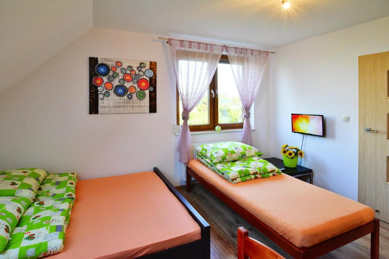 	Apartament 75 m2 dla 6 osób Sarbinowo-Bedroom
