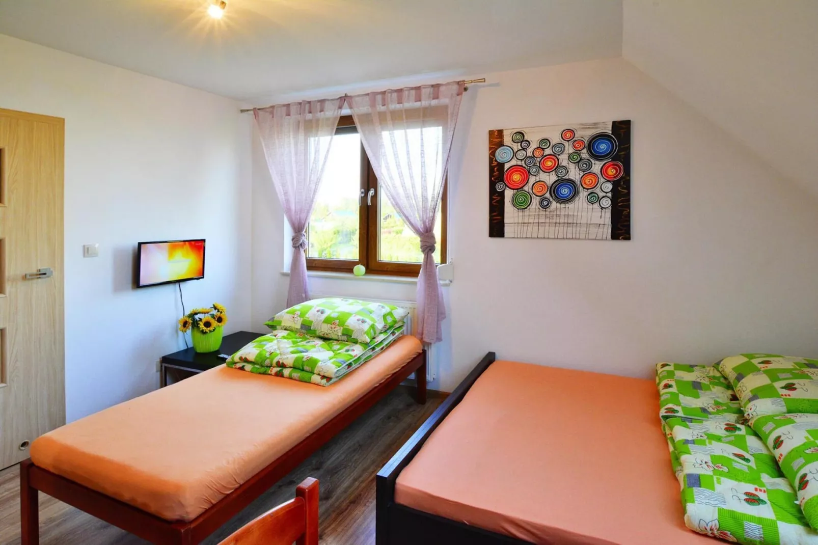 	Apartament 75 m2 dla 6 osób Sarbinowo-Bedroom