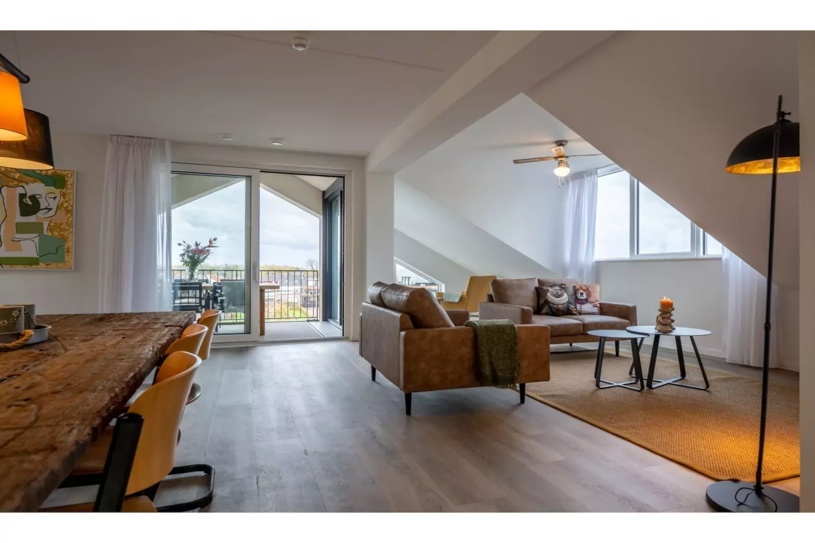 Harbour Loft 3 Résidence Marina polderzicht-Living room