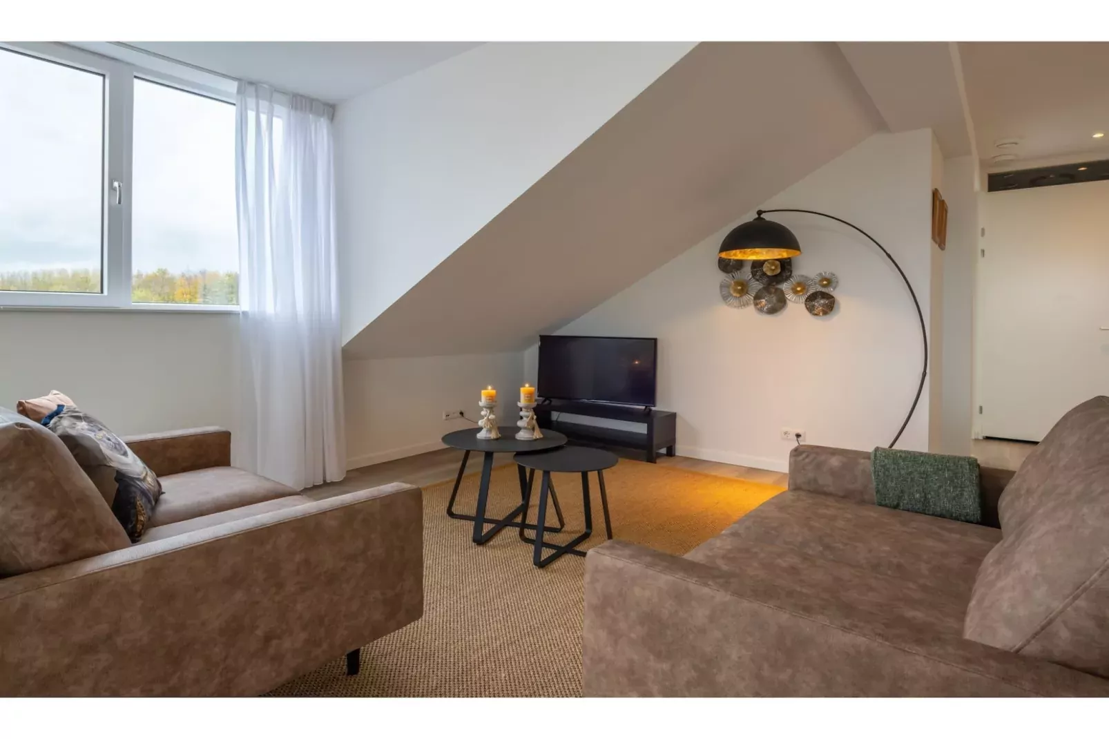 Harbour Loft 3 Résidence Marina polderzicht-Living room