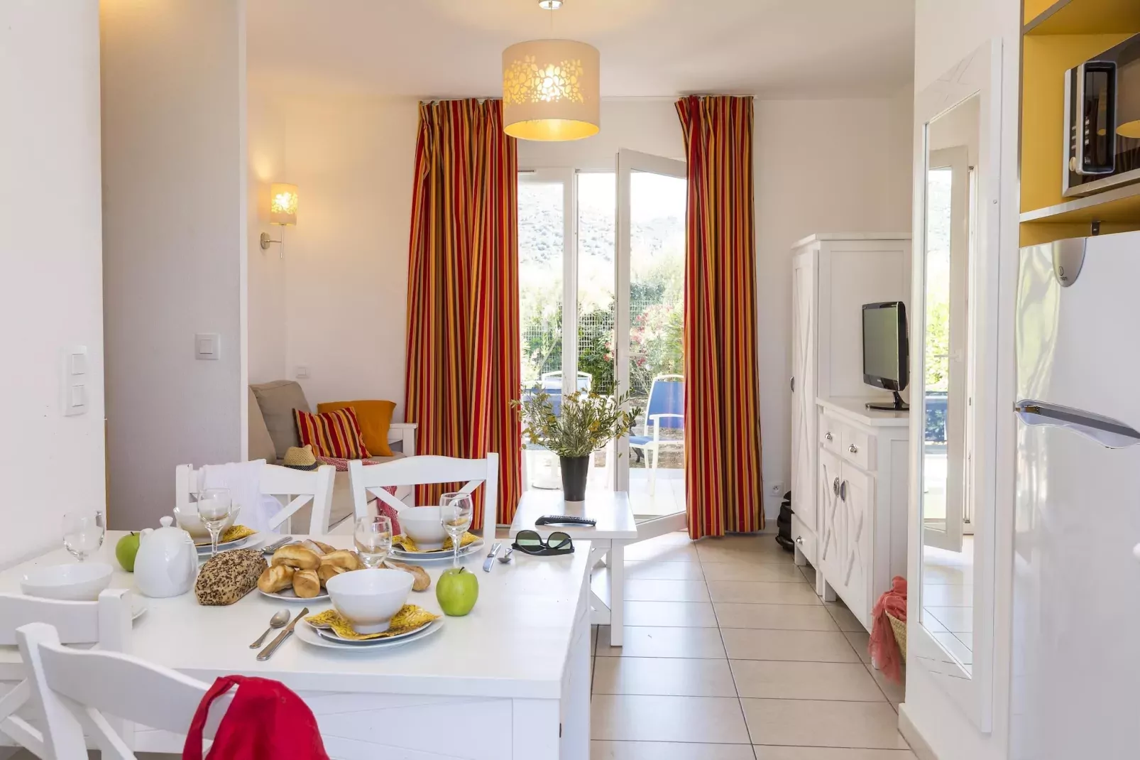 Résidence-Club les Villas Bel Godère 1-Salle à manger