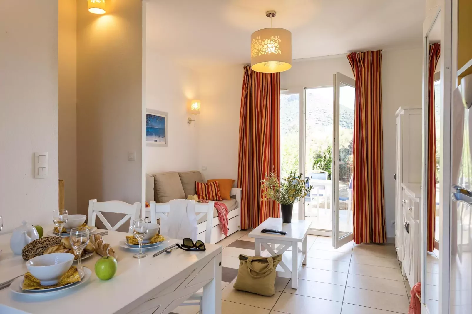 Résidence-Club les Villas Bel Godère 1-Salle à manger