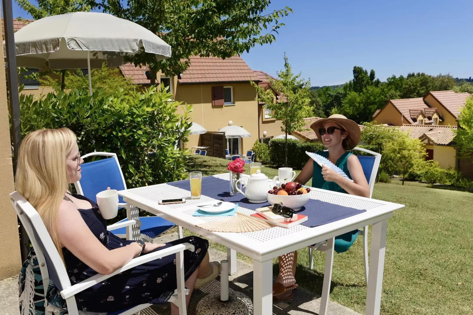 Les Côteaux de Sarlat 3-Jardin d'été