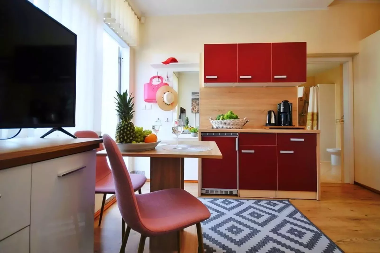 Apartament nr 3 35 qm parter Ustronie Morskie-Living room
