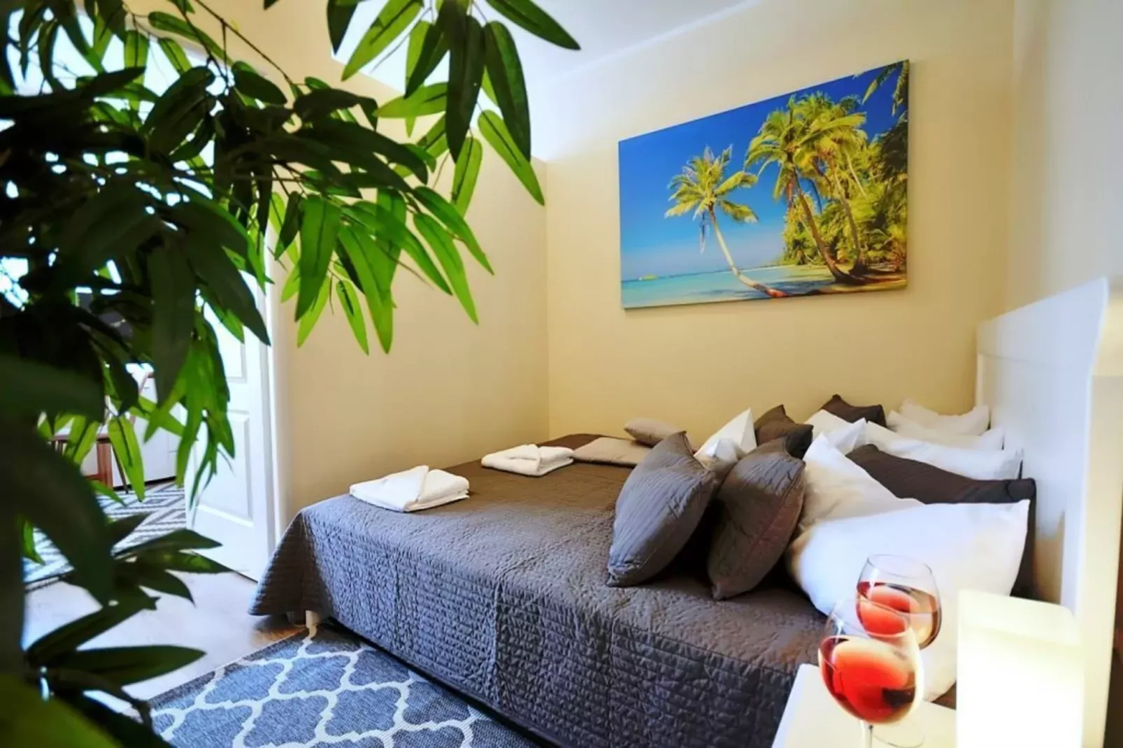 Apartament nr 3 35 qm parter Ustronie Morskie-Bedroom