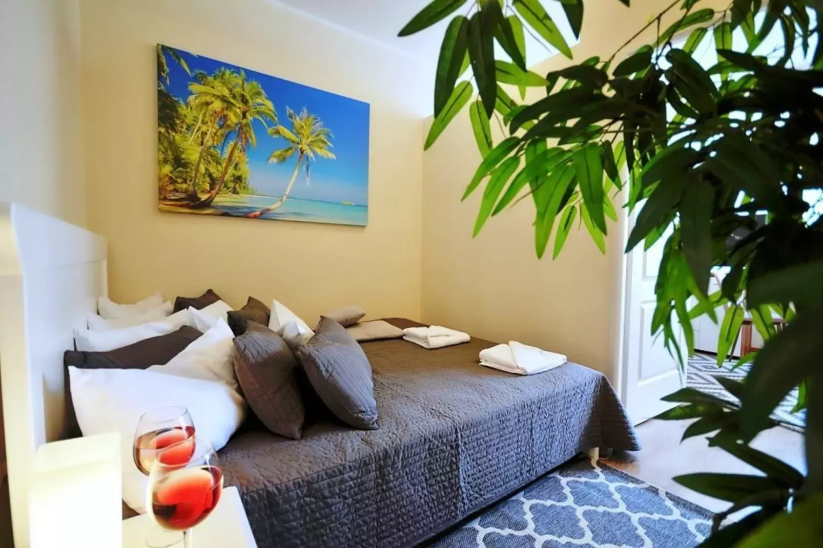 Apartament nr 3 35 qm parter Ustronie Morskie-Bedroom