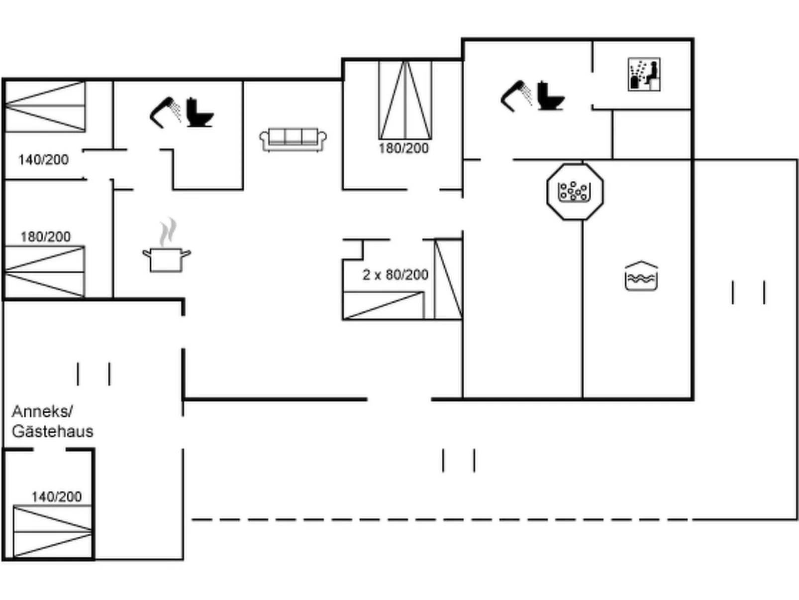 "Hallveig" - 1.1km from the sea-Inside